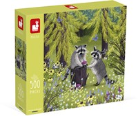 Janod Kidult Puzzle Waschbären-3