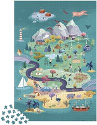 Janod Kidult Puzzle Die Flucht