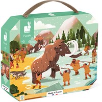 Janod Puzzle Vorgeschichte - Lernspielzeug - 100 Teile