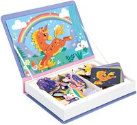 Janod Magnetibook - Einhorn Magnetbuch Lernspielzeug für Kinder-3