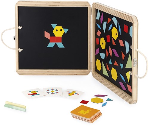 Janod Magnetische Puzzle Box Geometrie