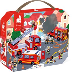 Janod Puzzle Die Feuerwehr