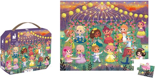 Janod Puzzle Prinzessin Party-2