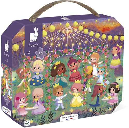 Janod Puzzle Prinzessin Party-3