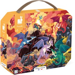 Janod Puzzle Feurige Drachen