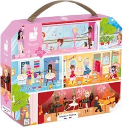 Janod Puzzle Die Tanzschule - 100 Teile