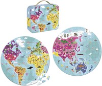 Janod Puzzle - Erde - 208 Teile-2
