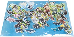 Janod - Lernpuzzle Bedrohte Tiere - 200 Teile - Ab 6 Jahren, J02676