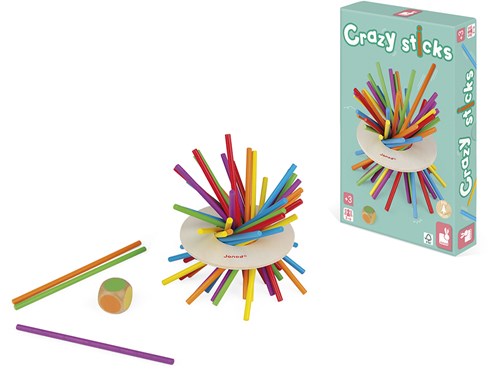 Geschicklichkeitsspiel "Crazy Sticks" Holz-2