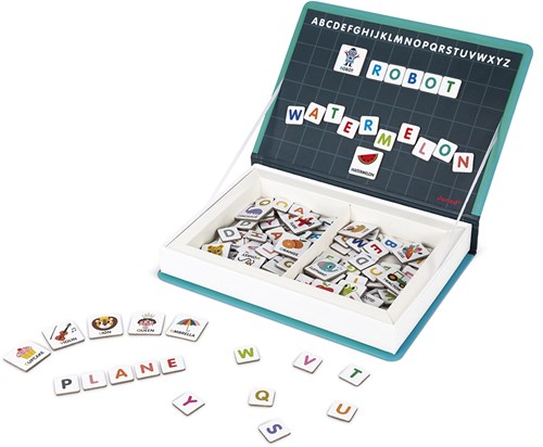 Janod Magnetbuch Alphabet Englisch