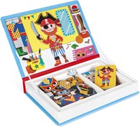 Janod Magnetibook - Magnetisches Verkleidungsbuch Jungen - Lernspielzeug-3