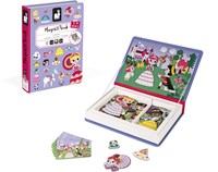 Janod Magnetibook - Magnetisches Prinzessinnenbuch Spielset mit 55 Magneten-2