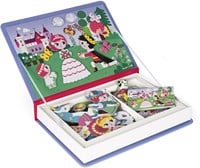 Janod Magnetibook - Magnetisches Prinzessinnenbuch Spielset mit 55 Magneten-3