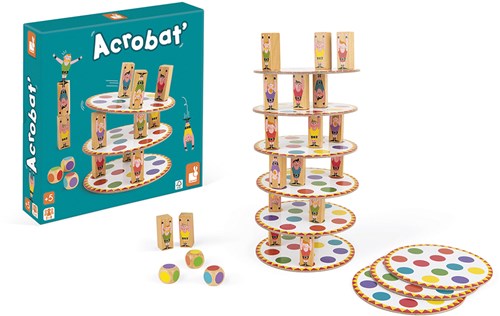 Wackelturm-Spiel "Acrobat"-2