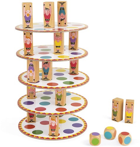 Wackelturm-Spiel "Acrobat"-3