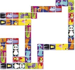 Spiel "Domino" Im Koffer