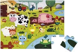 Haptik-Puzzle "Bauernhof" (20 Teile) Im Karton
