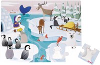 Haptik-Puzzle "Im Eis" (20 Teile) Im Karton