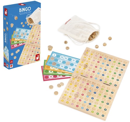 Janod Bingo Spiel - Klassisches Gesellschaftsspiel für Kinder-2