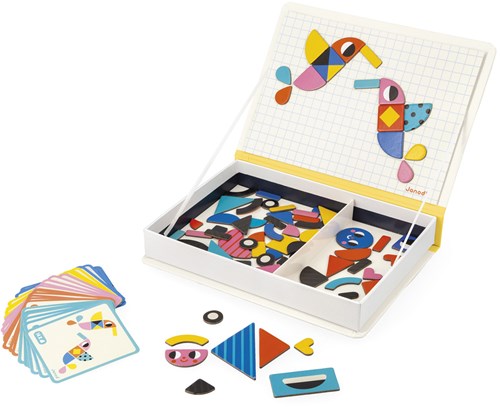 Janod Magnetibook - Lernspiel Magnetisches Moduloform für Kinder-2