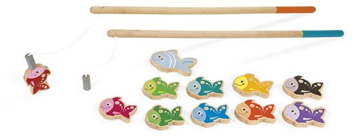 Magnet-Angelspiel Holz "Let'S Go Fishing"