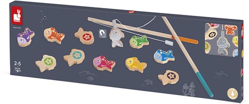 Magnet-Angelspiel Holz "Let'S Go Fishing"-2