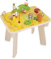 Janod Bauernhof - Holz Aktivitätstisch für Kleinkinder und Motorik