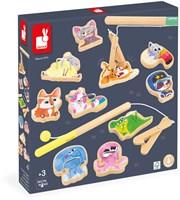 Janod Applepop - Holz Angelspiel für Kinder ab 3 Jahren