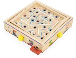 Janod Murmellabyrinth Geschicklichkeitsspiel Applepop Holzspielzeug