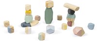 Janod Sweet Cocoon Stapelsteine - Holzbausteine für Kinder ab 2 Jahren