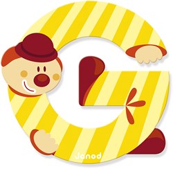 Buchstabe "Clown" G