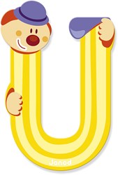 Buchstabe "Clown" U