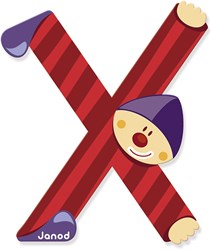 Buchstabe "Clown" X