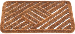 Hamat Fußmatte außen Kokosfaser Schmutzfangmatte 39x59 cm braun