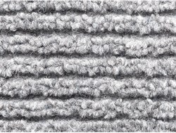 Hamat Fußmatte Schmutzfangmatte hellgrau 50x80 cm wasserabsorbierend