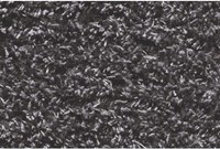 HQ Schmutzfangmatte anthrazit 50x80cm - waschbare Türmatte Baumwolle Polyester