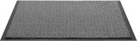 Hamat Fußmatte grau 60x90 cm Schmutzfangmatte Antirutsch Vinyl