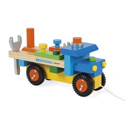 Janod Holz-LKW Bausatz pädagogisches Spielzeug