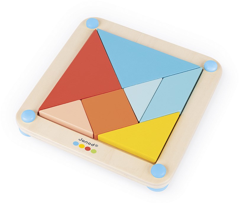 Learning Resources Set Di Tangram In 6 Colori - 42 Pezzi Per Imparare La Geometria E La Risoluzione Dei Problemi - 2
