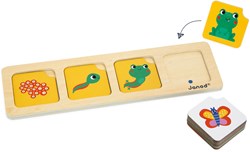 Janod Lernspiel Garten Reihen - Chronologisches Lernen für Kinder