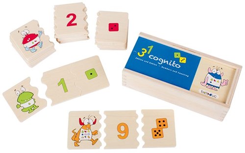 Beleduc Puzzle - Lernspielzeug Cognito Zahlen und Zählen-2