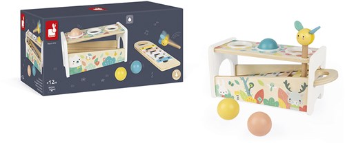 Janod Pure - Holz Xylophon Geschicklichkeitsspiel für Kleinkinder-3
