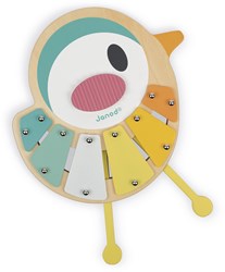Janod Pure - Xylophon Vogel Holzspielzeug Musikinstrument
