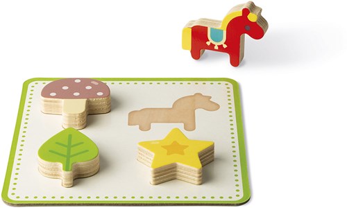 Janod pädagogisches Holz-Bingospiel - Fühl Memory Spiel für Kinder-3
