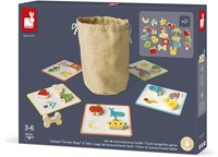 Janod pädagogisches Holz-Bingospiel - Fühl Memory Spiel für Kinder-2