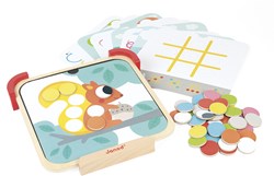 Janod Magnettafel - Lernspielzeug Farben lernen für Kinder