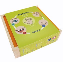 Beleduc Lernspiel HUMANICO 5 Sinne - Puzzle für Kinder ab 3 Jahren