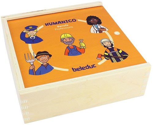 Beleduc Lernspiel Puzzle HUMANICO Professionals Berufe für Kinder-3