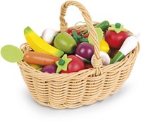 Korb mit 24 Stück Obst und Gemüse