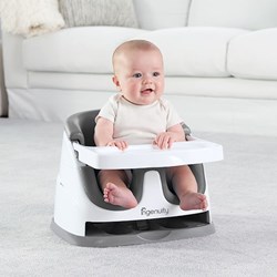 Ingenuity Baby Sitzerhöhung 2-in-1 grau weiß - Babysitz